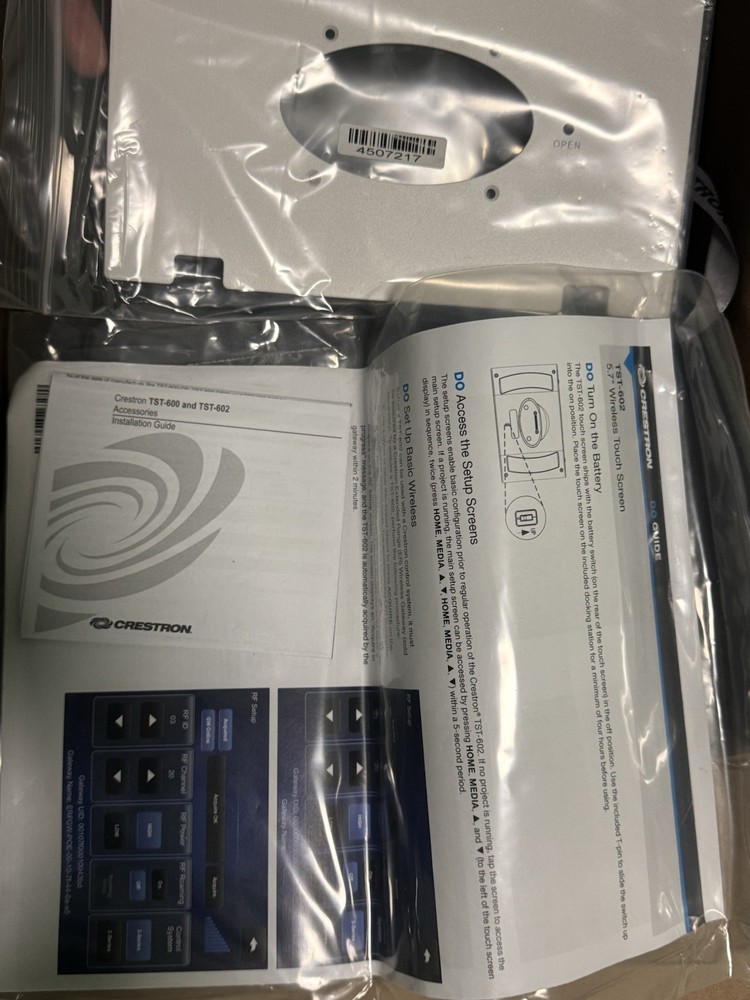 Crestron DM-MD8X8 DigitalMedia Switcher + Touch Panel + AV Modules Bundle