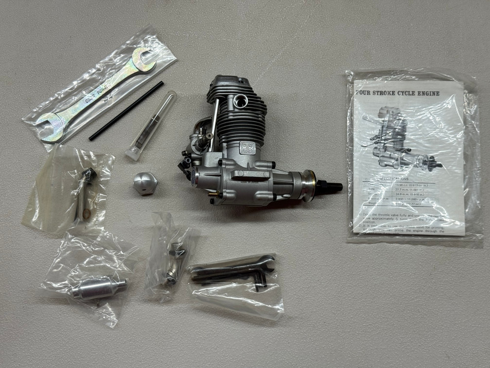 O.S. Four Stroke FS-90 RC Airplane Engine