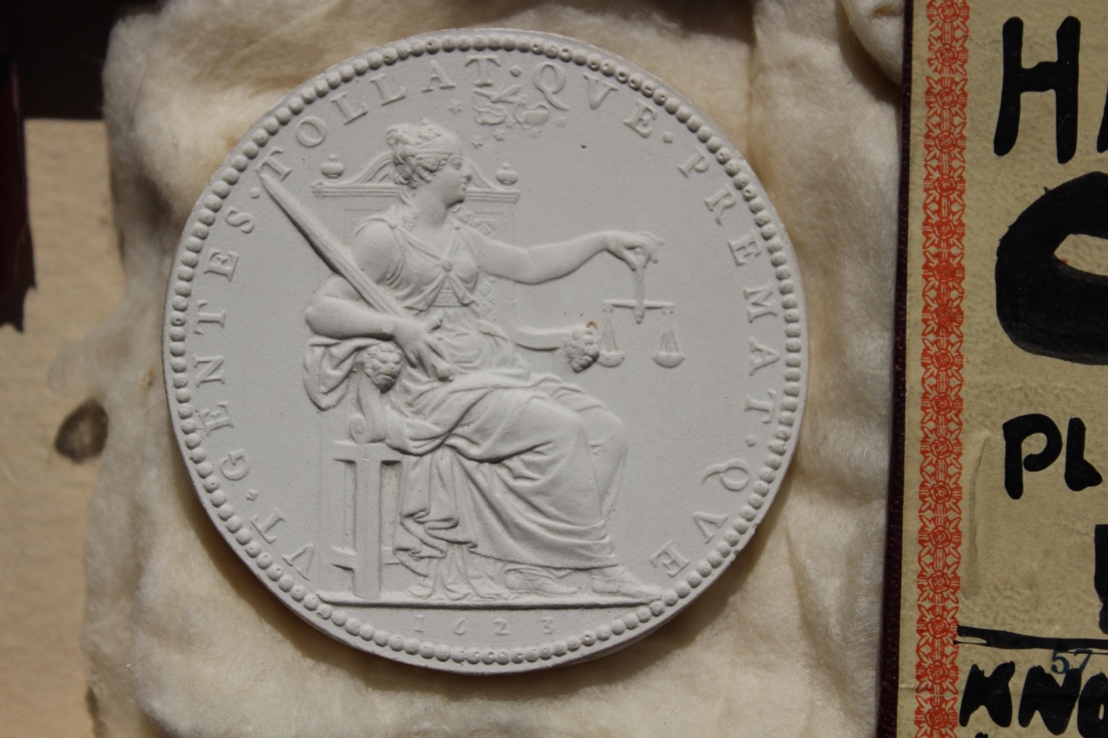 Art Medals Bronze Plaster CAST - SIGNED By Victor Brenner RARE - One Of A Kind!