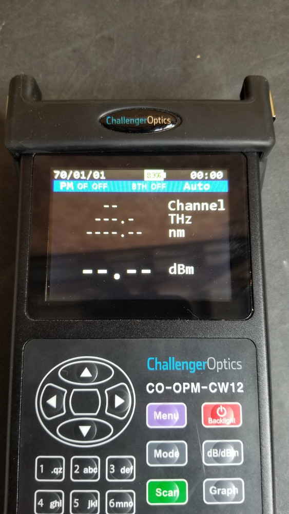 Challenger Optics CO-OPM-CW12 Power Meter