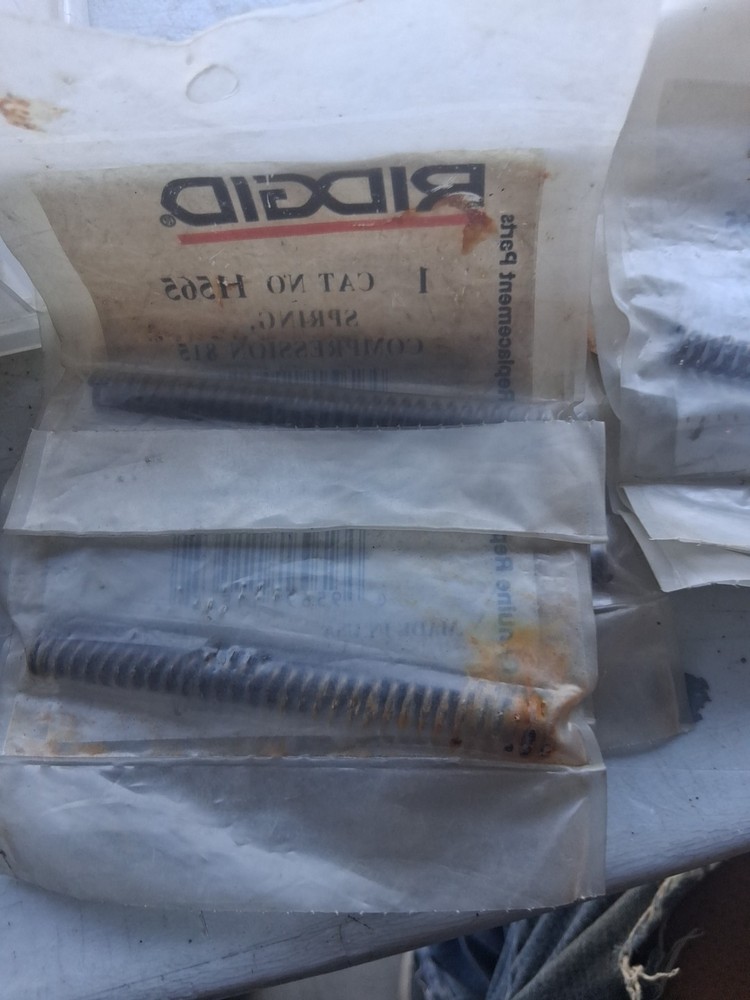 Ridgid 11565 Spring Compression 815