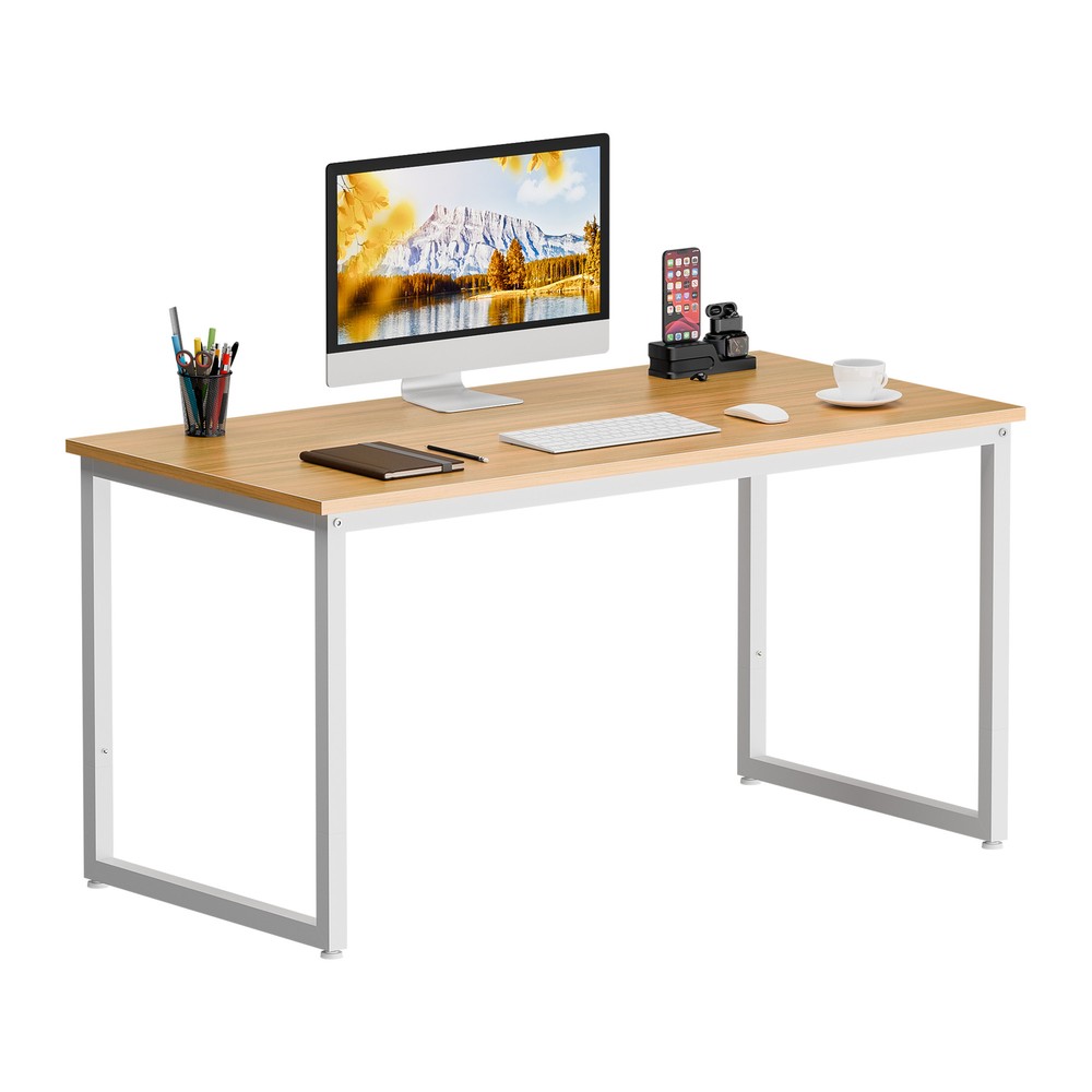 Home Office Desk 47'' Laptop PC Computer Table Writing Table Rectangle Natural