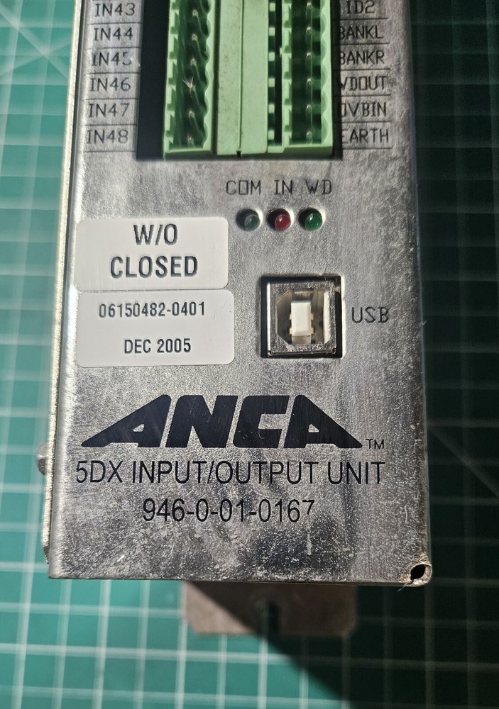 ANCA 5DX INPUT/OUTPUT UNIT 946-0-01-0167