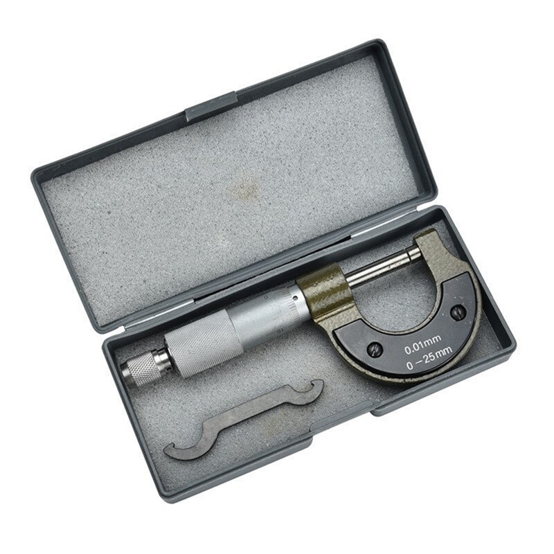 High Precision Round Pipe Diameter Micrometer Measuring Ruler, 0-25mm, Ind7723-