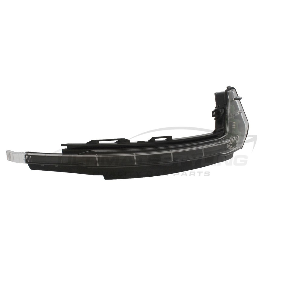 Audi A1 8X Hatchback 2010-2019 Clear LED Wing Door Mirror Indicator Drivers Side