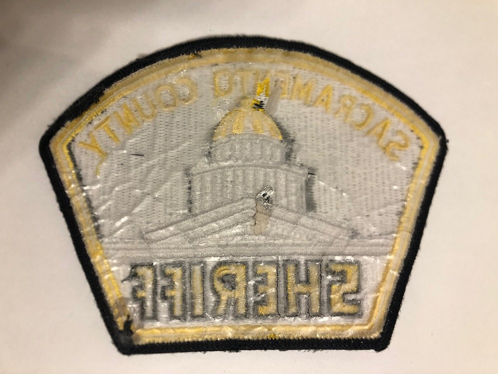 Sacramento County California Sheriff Patch