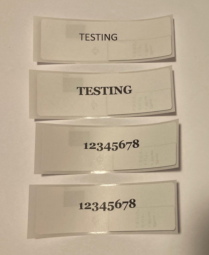 Brother QL-570 Thermal Label Printer With Power Cable USB Extra Labels Tested