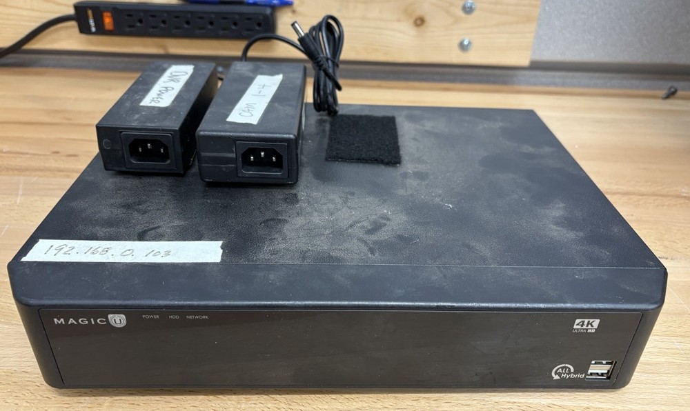 UVST MAGIC-U08-4M WITH POWER AND 3TB DRIVE