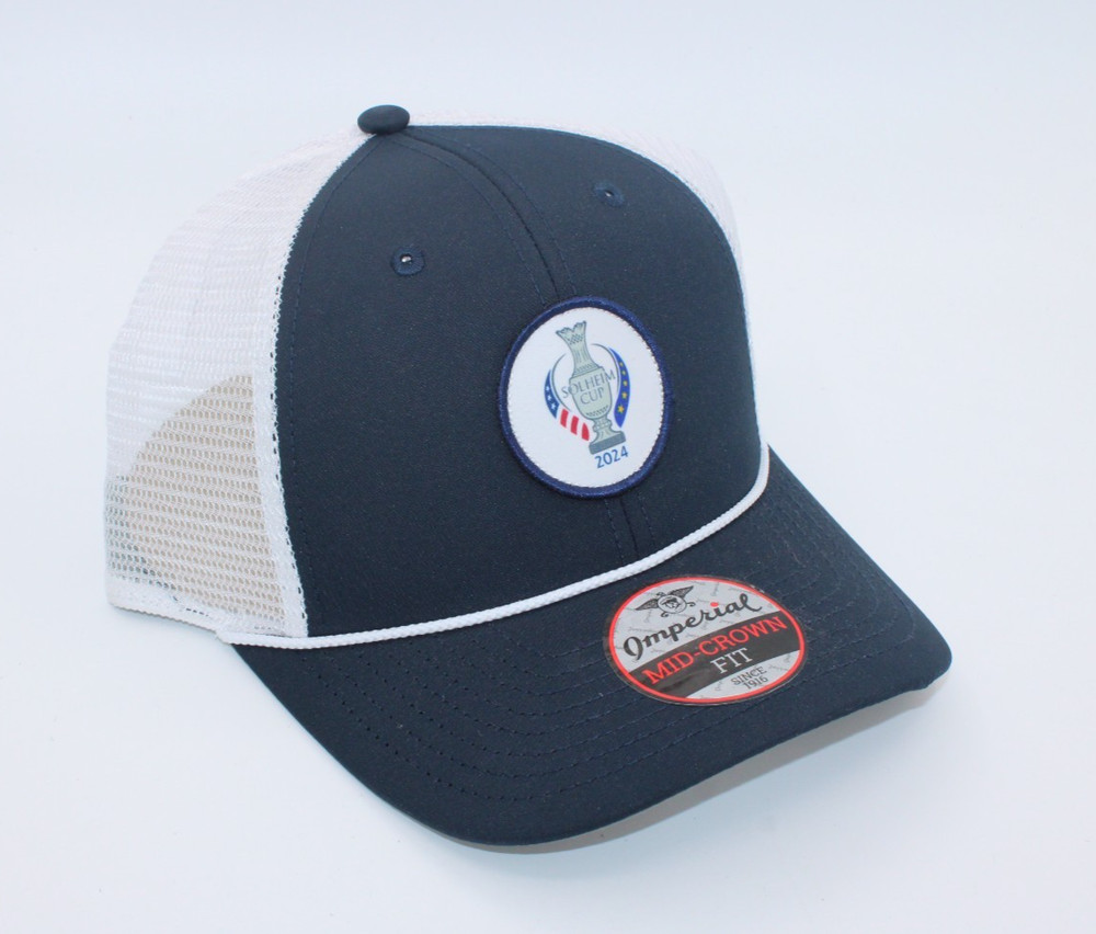 NEW Imperial Solheim Cup 2024 Meshback Performance Adjustable Golf Hat Cap