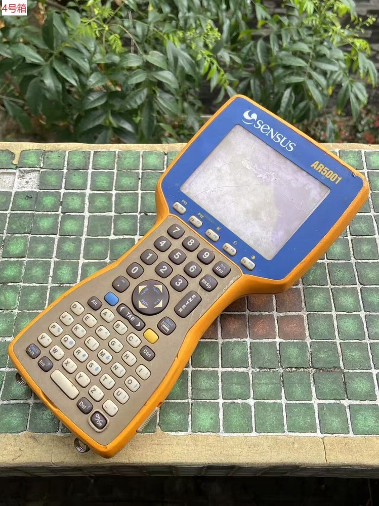 LCD Damage Sensus Meetering Systems AR5001 Field Data Collector