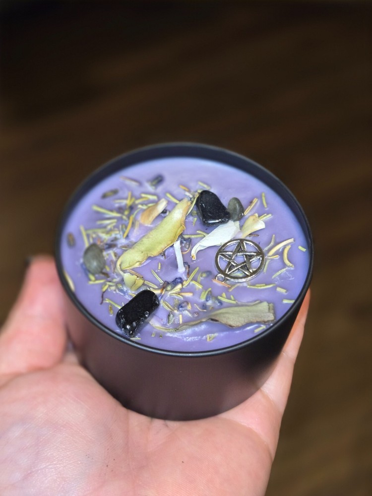 CUSTOM PROTECTION INTENTION CANDLE 8 OZ