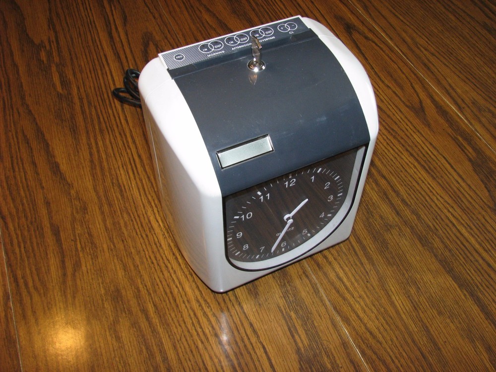 Compumatic TR440A Electronic Time Card Clock for Ink Print Cards