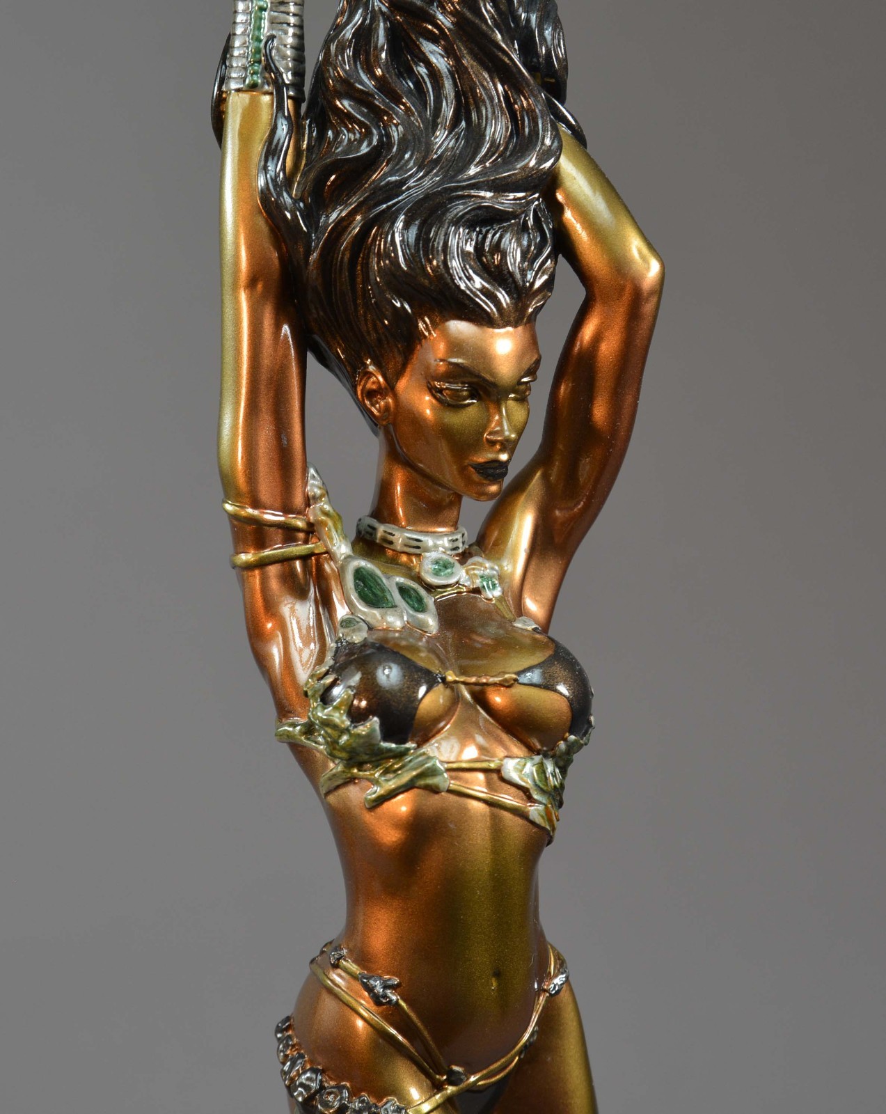 CS Moore Studio and Aspen MLT Inc"s Fathom faux bronze statue #44 of 250! RARE!