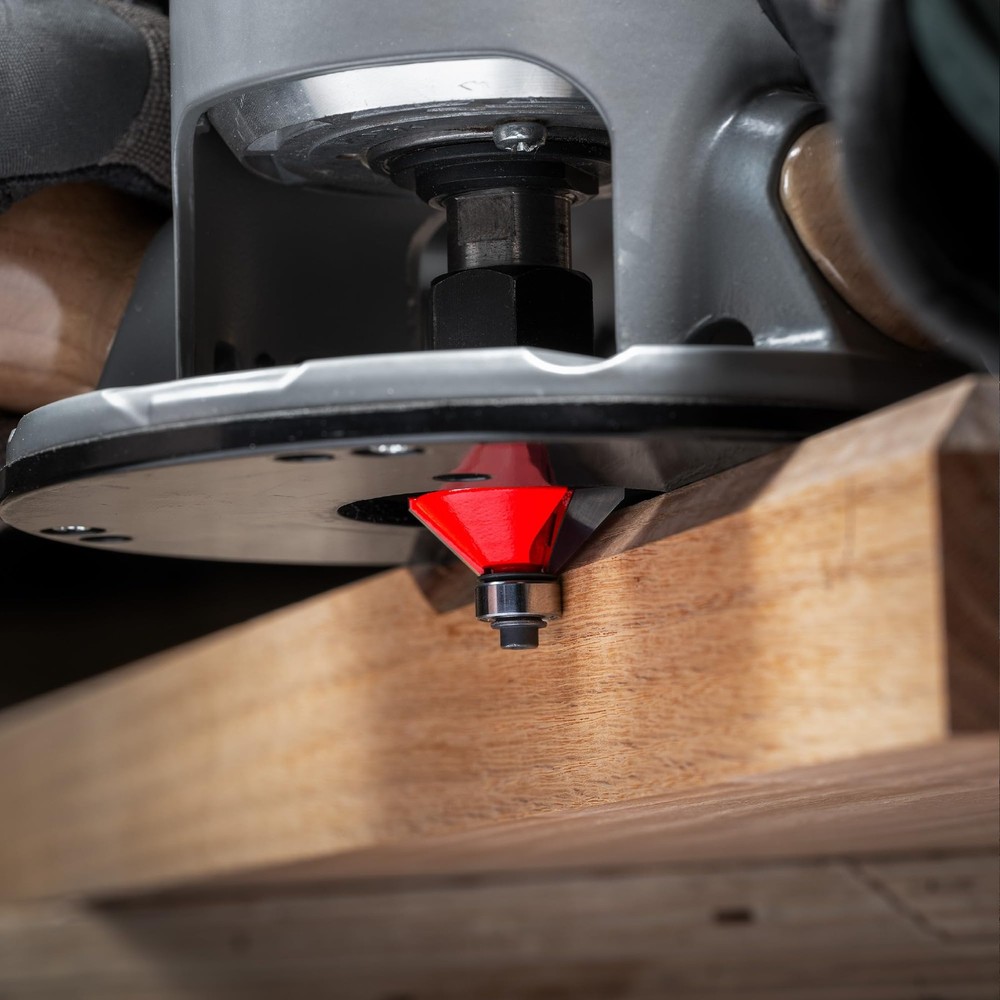 Freud 89-250 3Piece Chamfer Bit Set, Multi, One Size