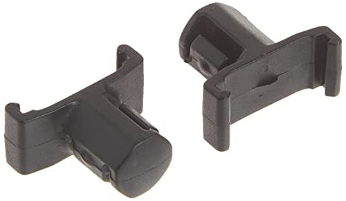 Ernst 8442 1/2 Dura-Pro Twist Lock Socket Clips - 17 pack - Black