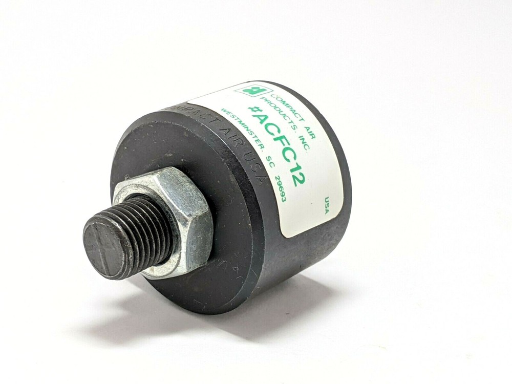 Compact Air ACFC12 Rod End Alignment Coupler 1/2” Screw Size, 1-9/16” Diameter