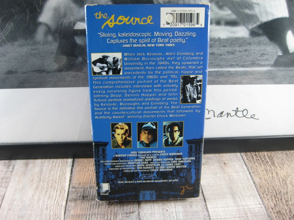 The Source VHS ScreenerJohnny Depp