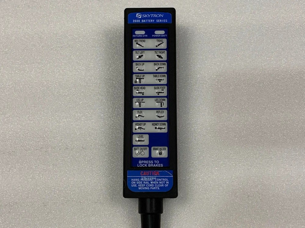 Skytron 3500 Battery Series Hand Control Controller Pendent