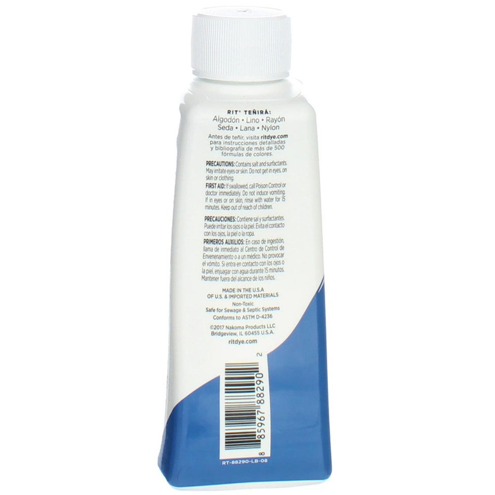 2 Pack Rit All-Purpose Liquid Dye, Royal Blue, 8 fl oz