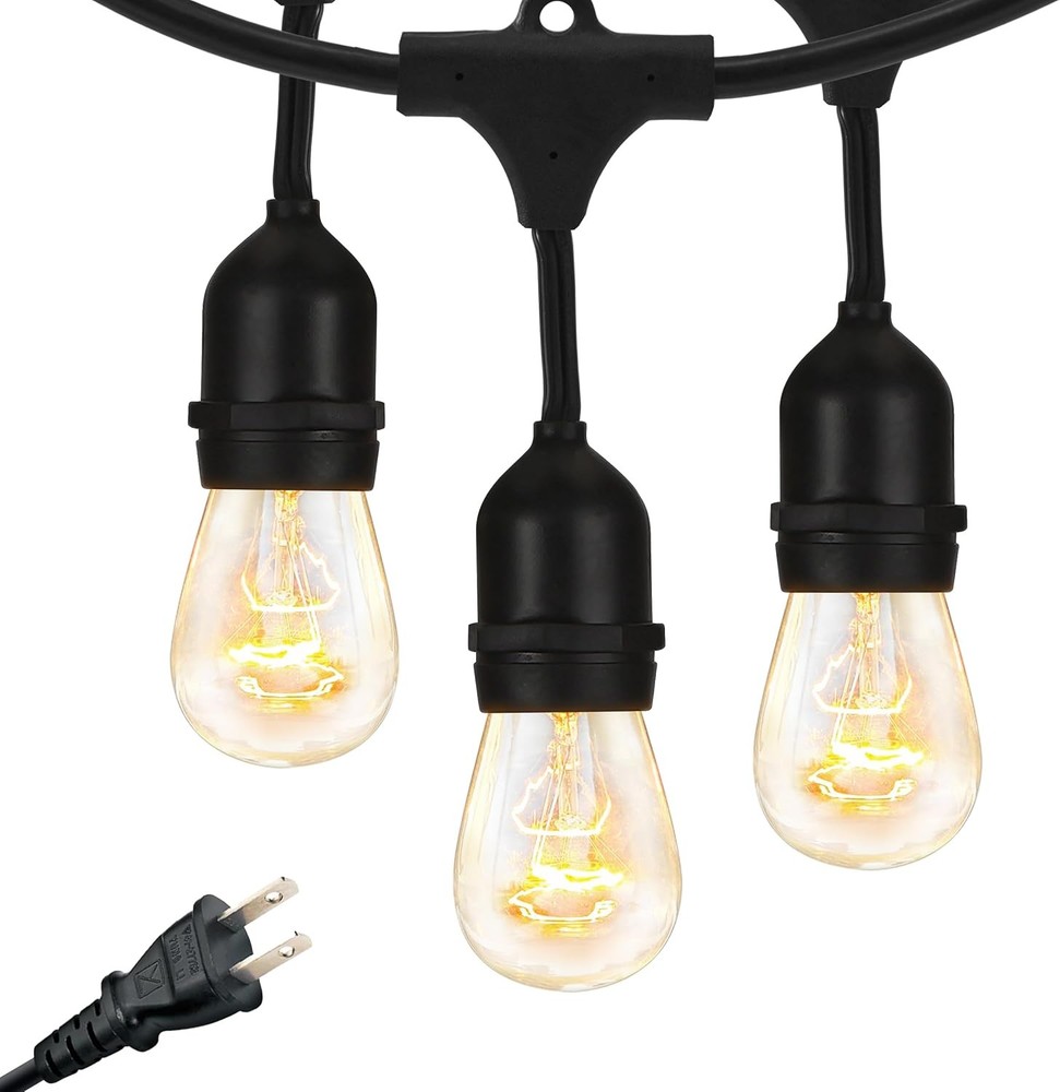 Ambience Pro Incandescent Outdoor String Lights - Commercial Grade