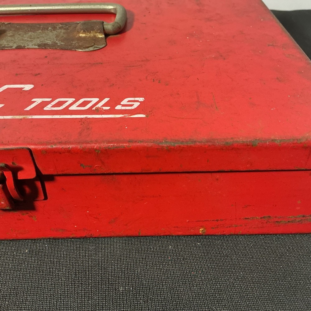 Vintage MAC TOOLS Mini Tool Box 10.5” X 7” X 2”