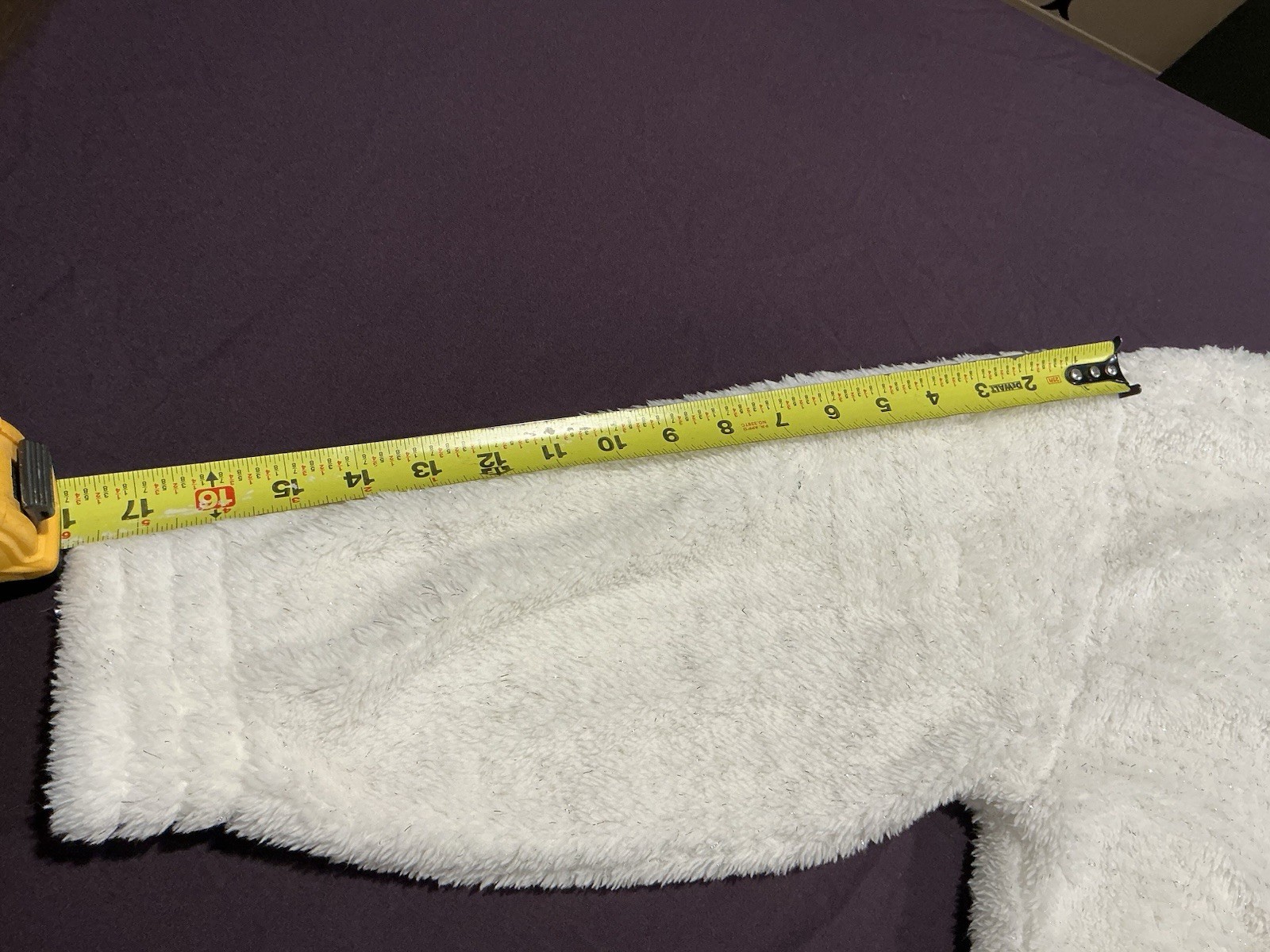 White Glitter Adidas Girls Jacket Size 16 XL