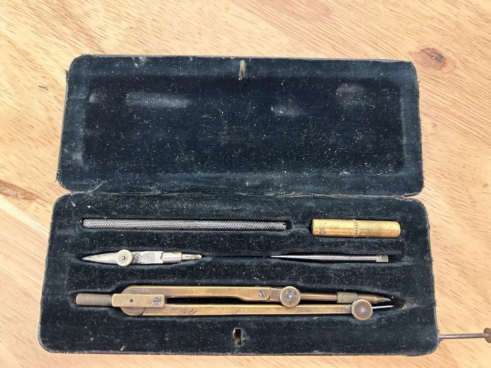 Compass Drawings Set - Vintage