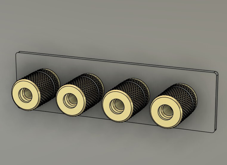 Harman/Kardon 100+ speaker terminal upgrade kit