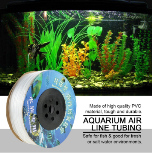 Aquarium Air Line Tubing 300FT for Fish Tank Air Pump. FAST SHIPPING.