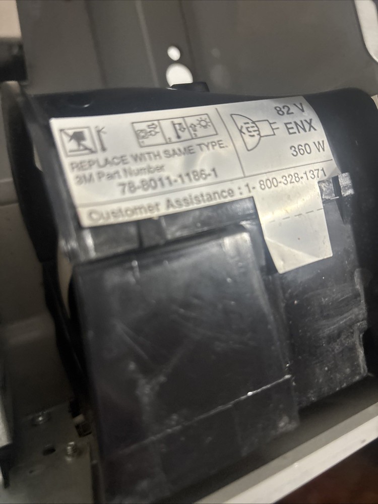 3M 1700AJP Overhead Projector Tested Working EB-10617