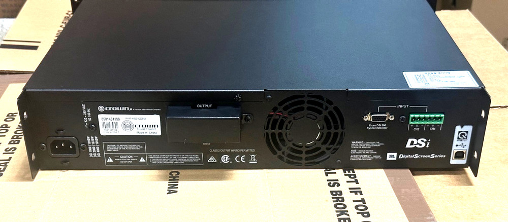 Crown DSi4000 2-Channel Power Amplifier