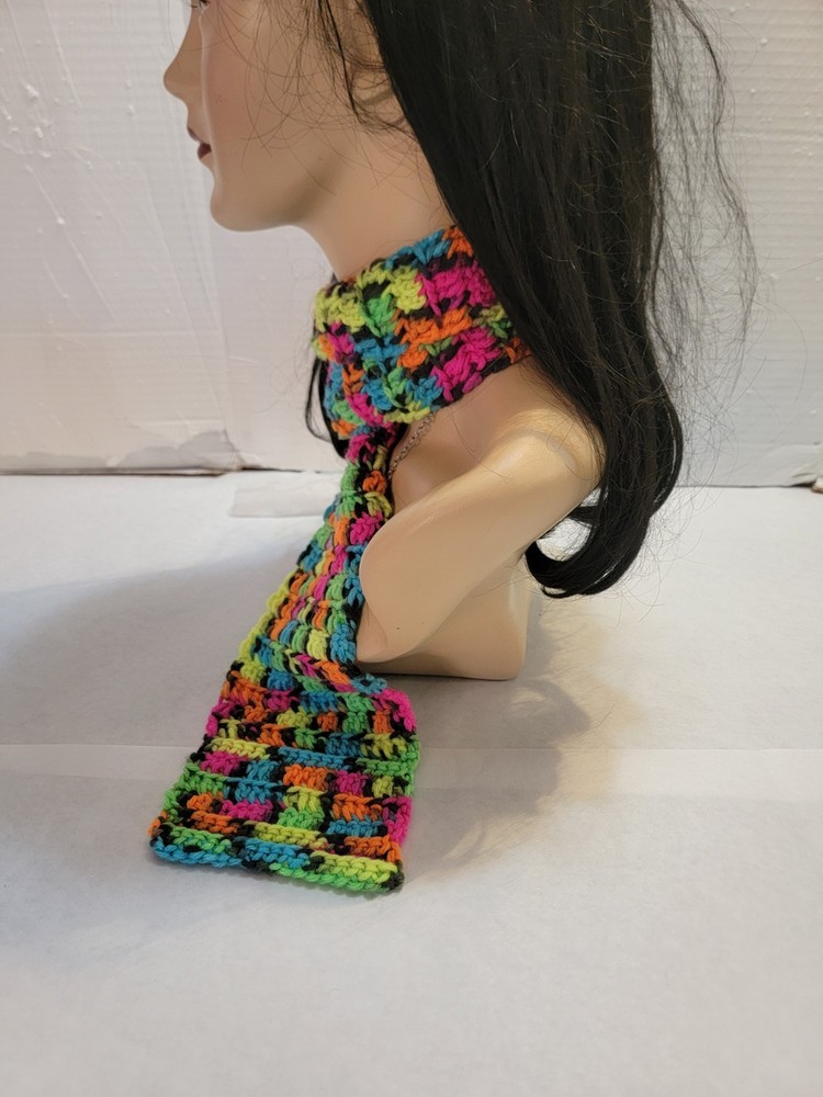 Handmade Bright Multicolor Scarf