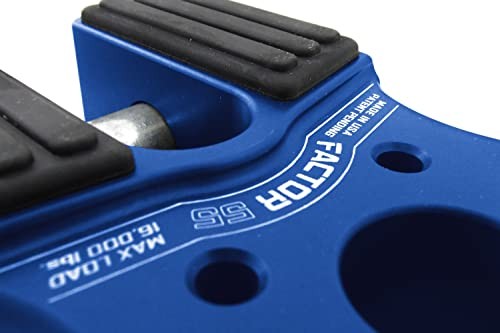 Factor 55 FLATLINK Winch Shackle Mount - Blue, Standard (00050-02)