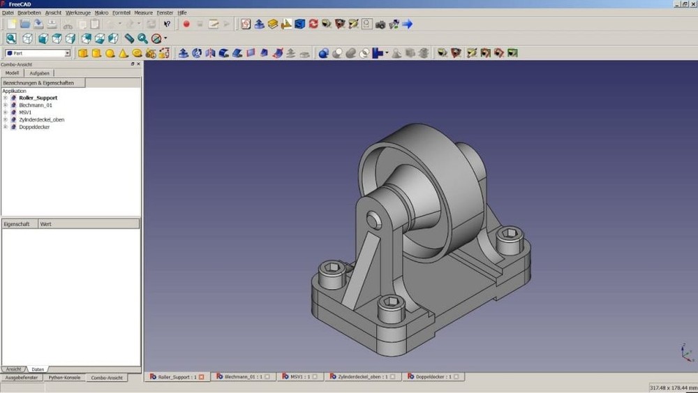 FreeCAD Professional 2D 3D Parametric Graphic Modeling Software-DWG-for Windows