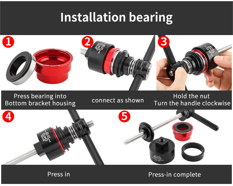 MUQZI Bottom Bracket Bike Tool Bicycle Bottom Bracket Install and Removal Tool