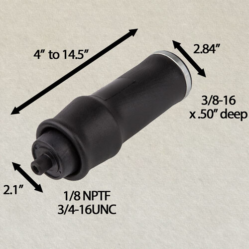 CAB AIR SPRING BAG - REPLACES FIRESTONE W02-358-7110 GOODYEAR 1S5-152