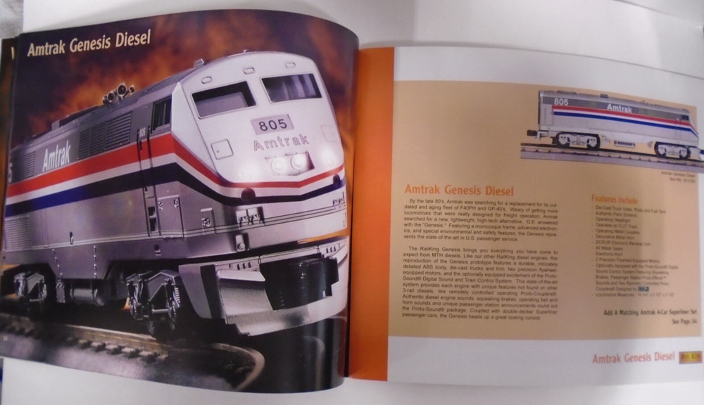 MTH ELETRIC TRAINS 1999 DEALER PACKAGE INCLUDES FOLDER CATALOG PRICE GUIDE & MOR