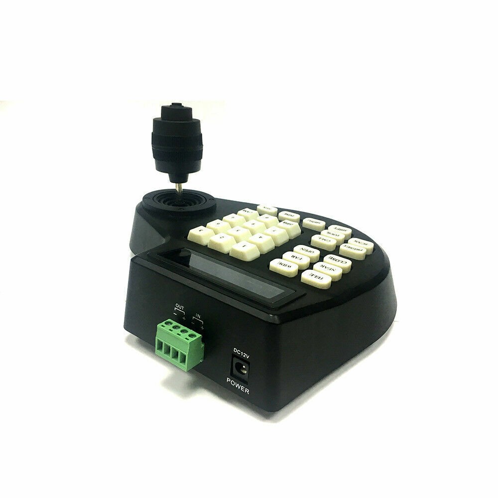 4 Axis Dimension joystick cctv keyboard controller for ptz Speed Dome Camera