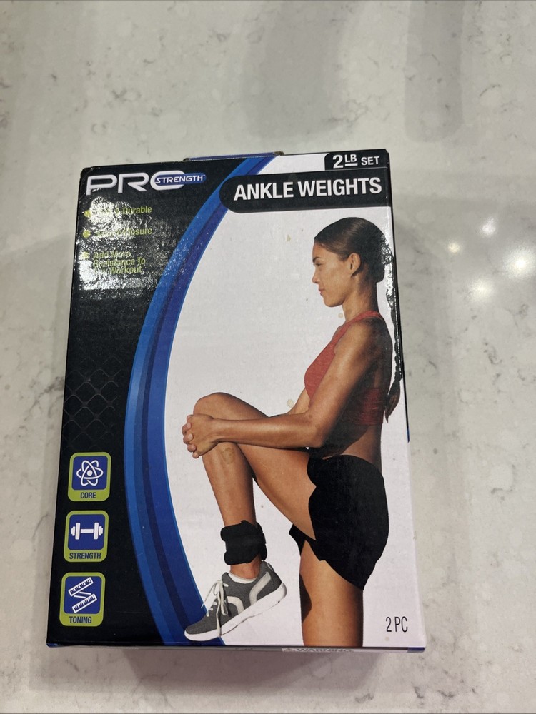 Pro Strength Ankle Weights 2 Lb Set