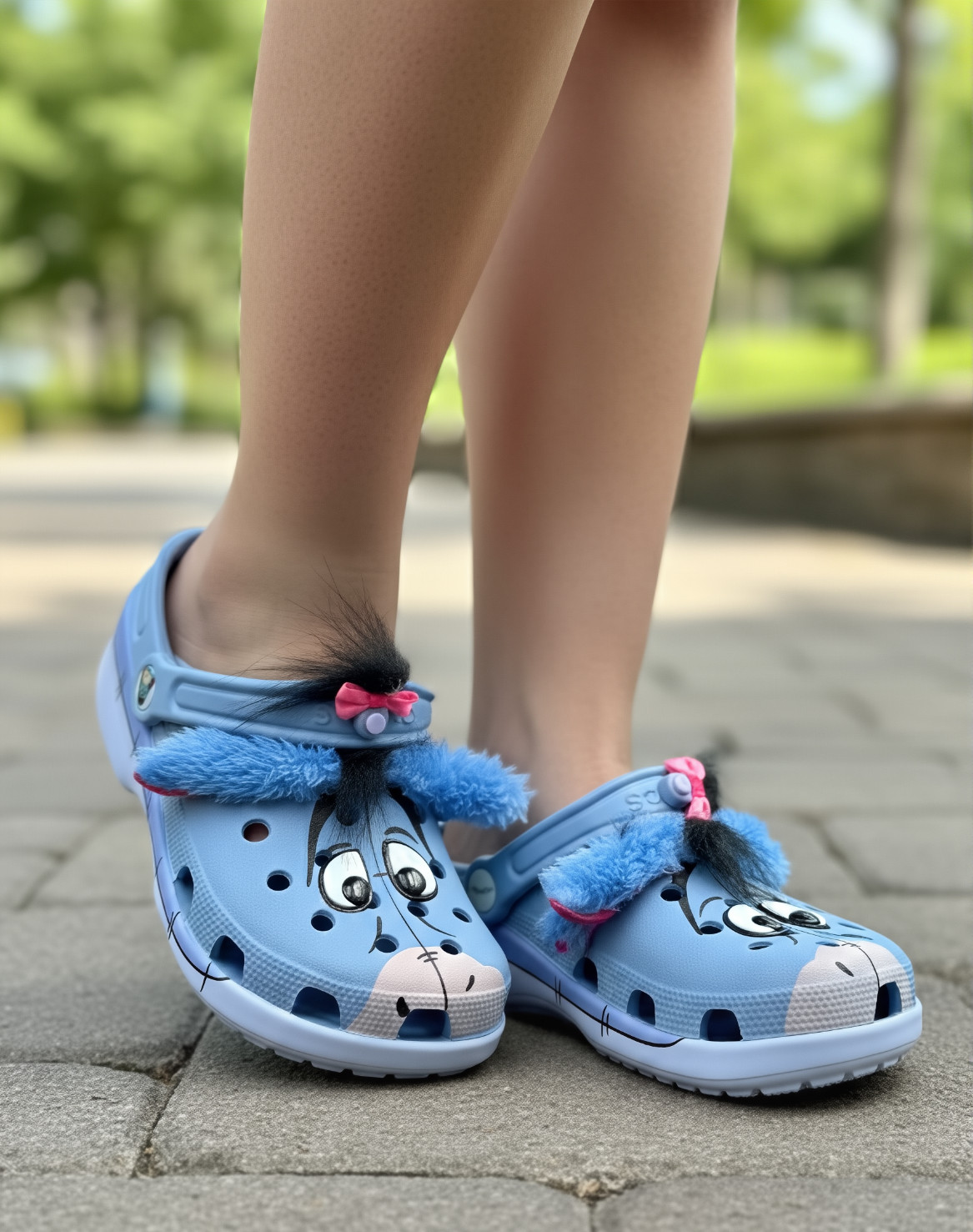 Crocs Disney Eeyore Winnie Pooh Limited Edition Gift Comfortable Unisex