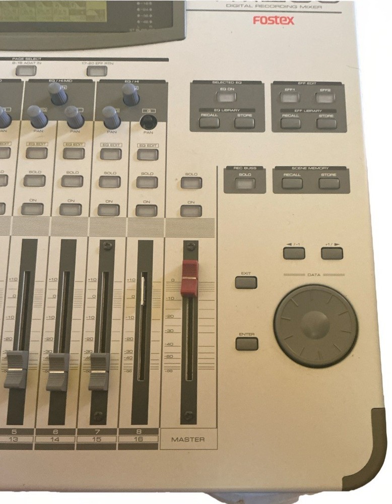 Fostex VM200 Digital Recording Mixer. All Working!