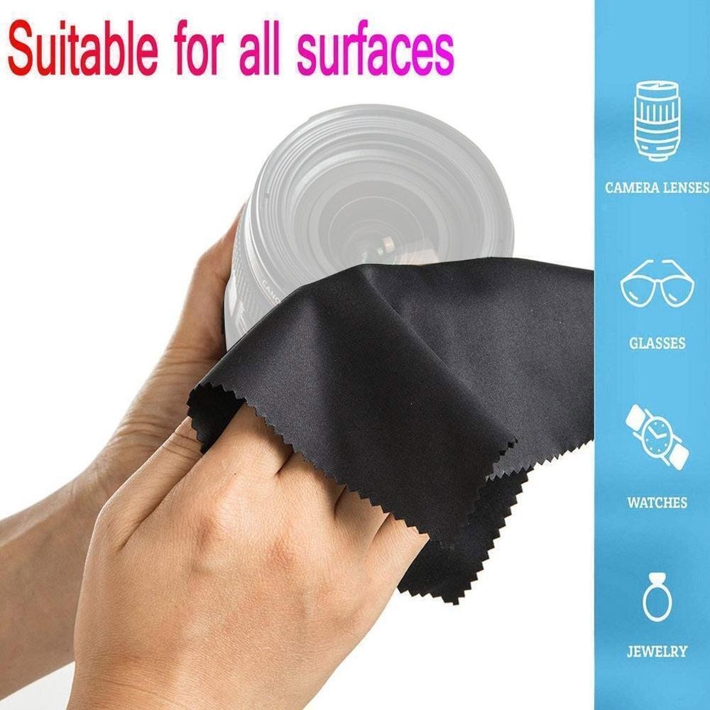 Microfiber Cleaning Cloth For Camera Lens-Screen LCD GPhone USA@