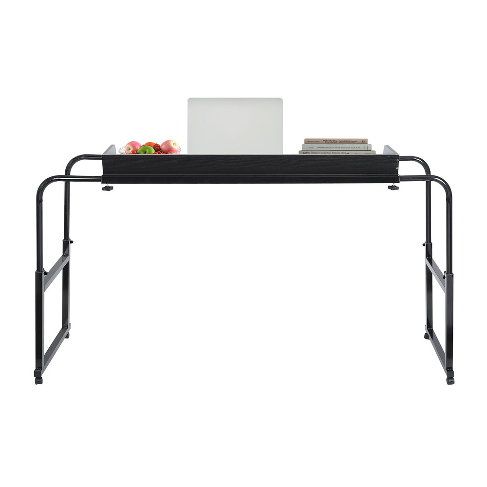 Overbed Table Mobility Table Cross Bed Height & Length Adjustable Over Bed Desk