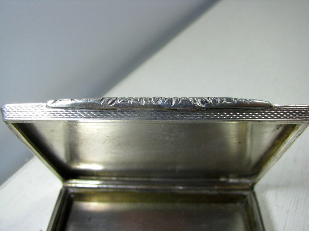 Fine Austrian Silver Snuff Box