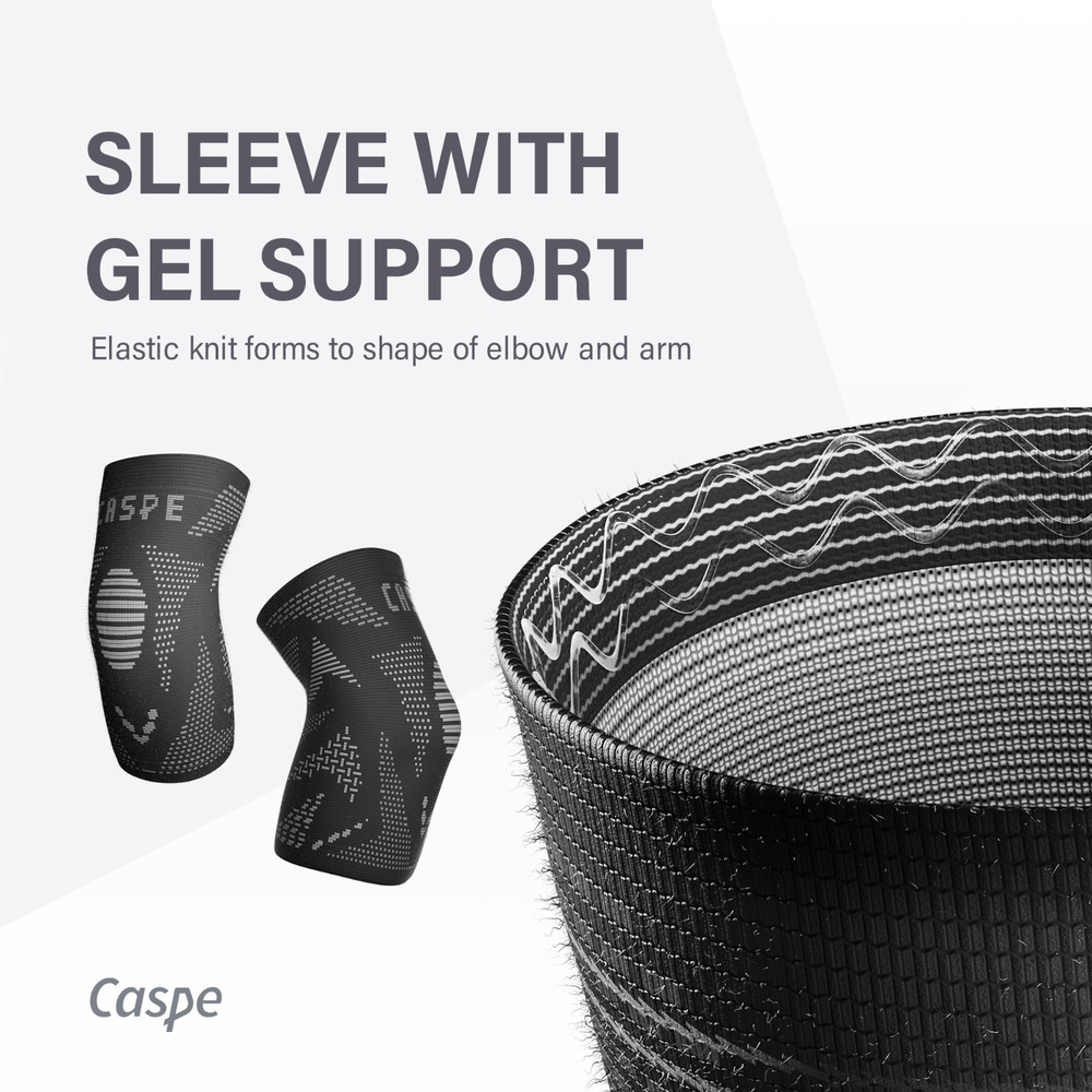 2X Elbow Brace Compression Support Sleeve Arthritis Tendonitis Reduce Joint Pain