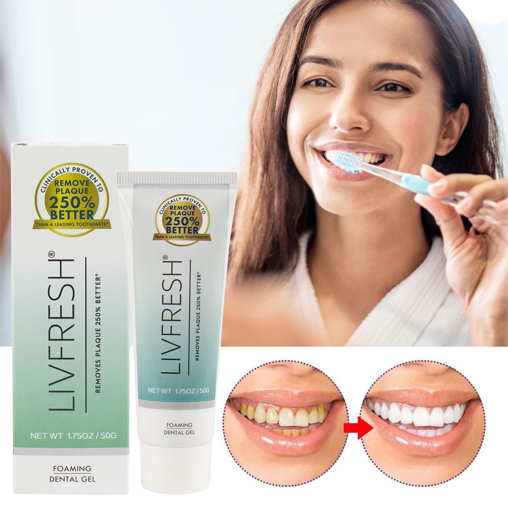 Toothpaste Gel Clinically Proven to Remove Plaque