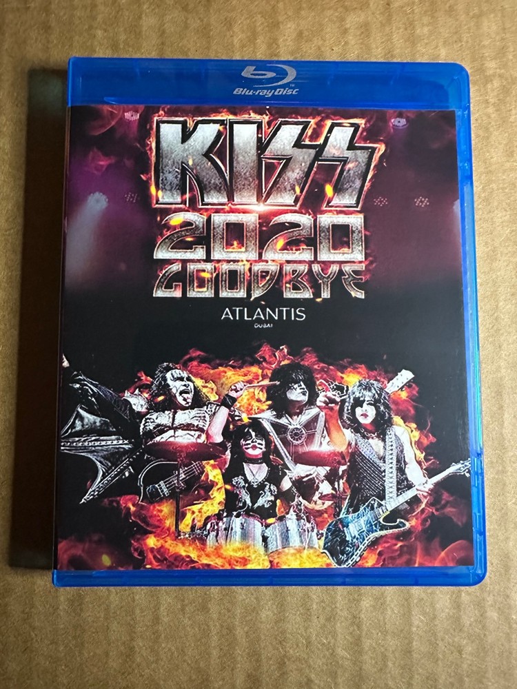 KISS - Goodbye Live New Year's Eve 2020 Blu-ray Gene Simmons Paul Stanley