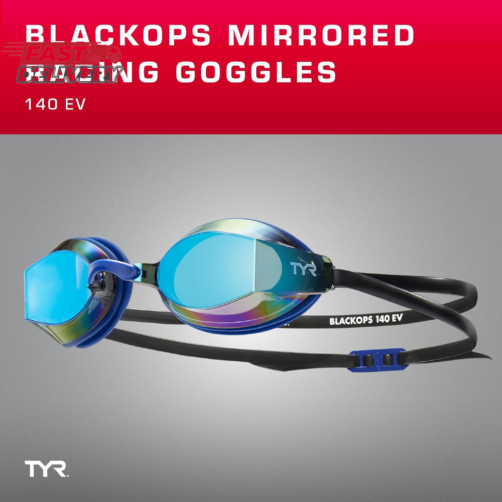 TYR Blackops Swimming Goggles