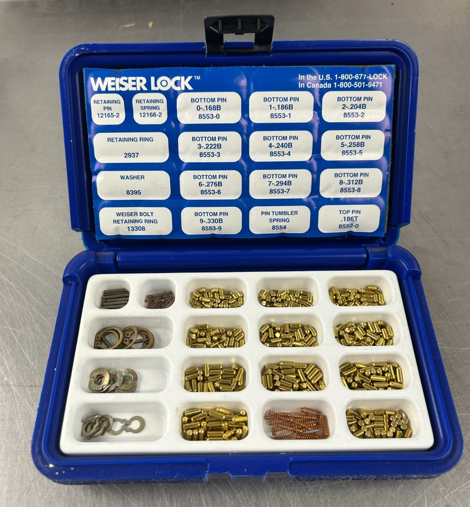 Weiser Lock Pin Retaining Ring Washers Kit | Pre-Owned