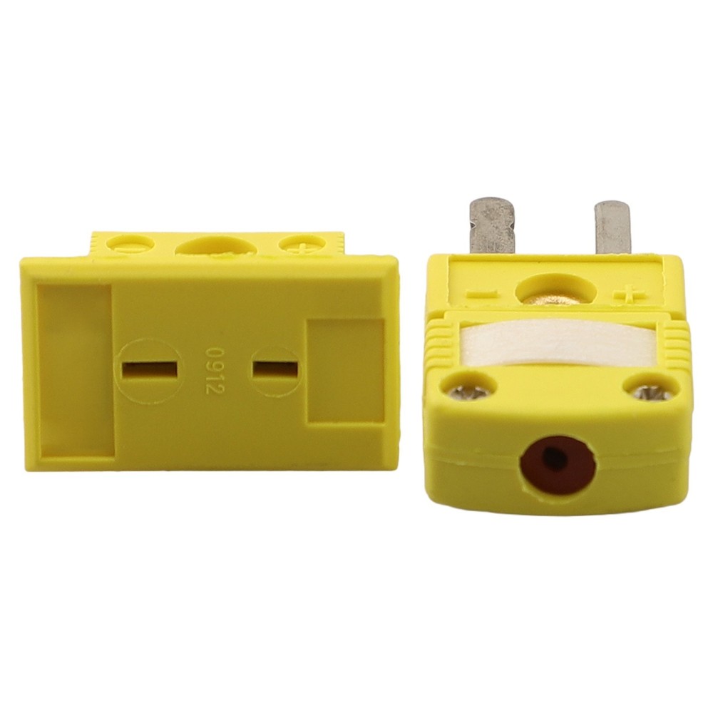 Thermocouple Miniature Socket and Panel Mount Connector for K Type Thermometers